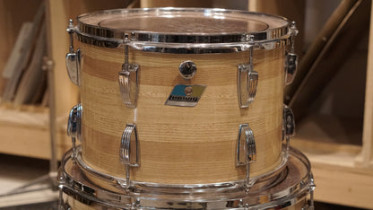 Ludwig 12/13/14/16/18" Drum Set - 1970s Jazzette Butcher Block