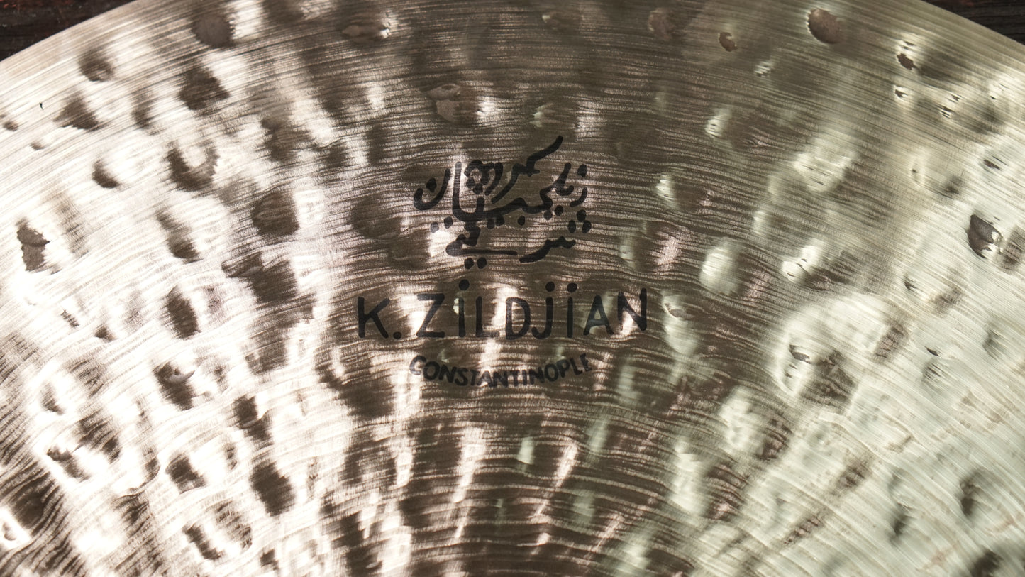 Zildjian 22" K. Constantinople Medium Thin Low Ride Cymbal - 2491g