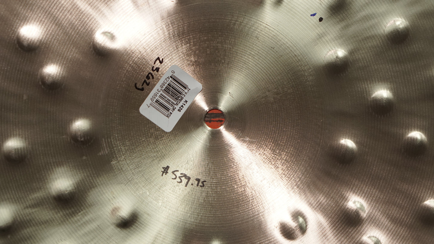 Zildjian 21" K. Custom Special Dry Ride Cymbal - 2362g