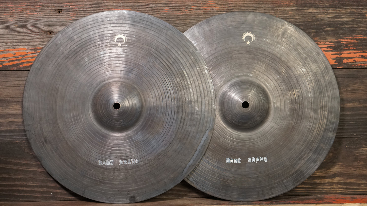 Name Brand 14" Vinyl Hi-Hat Cymbals - 890/1128g