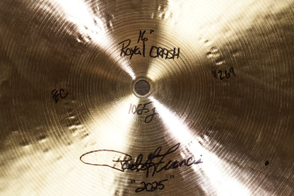 Royal Cymbals 16" Cymbal Craftsman Royal Crash - 1065g