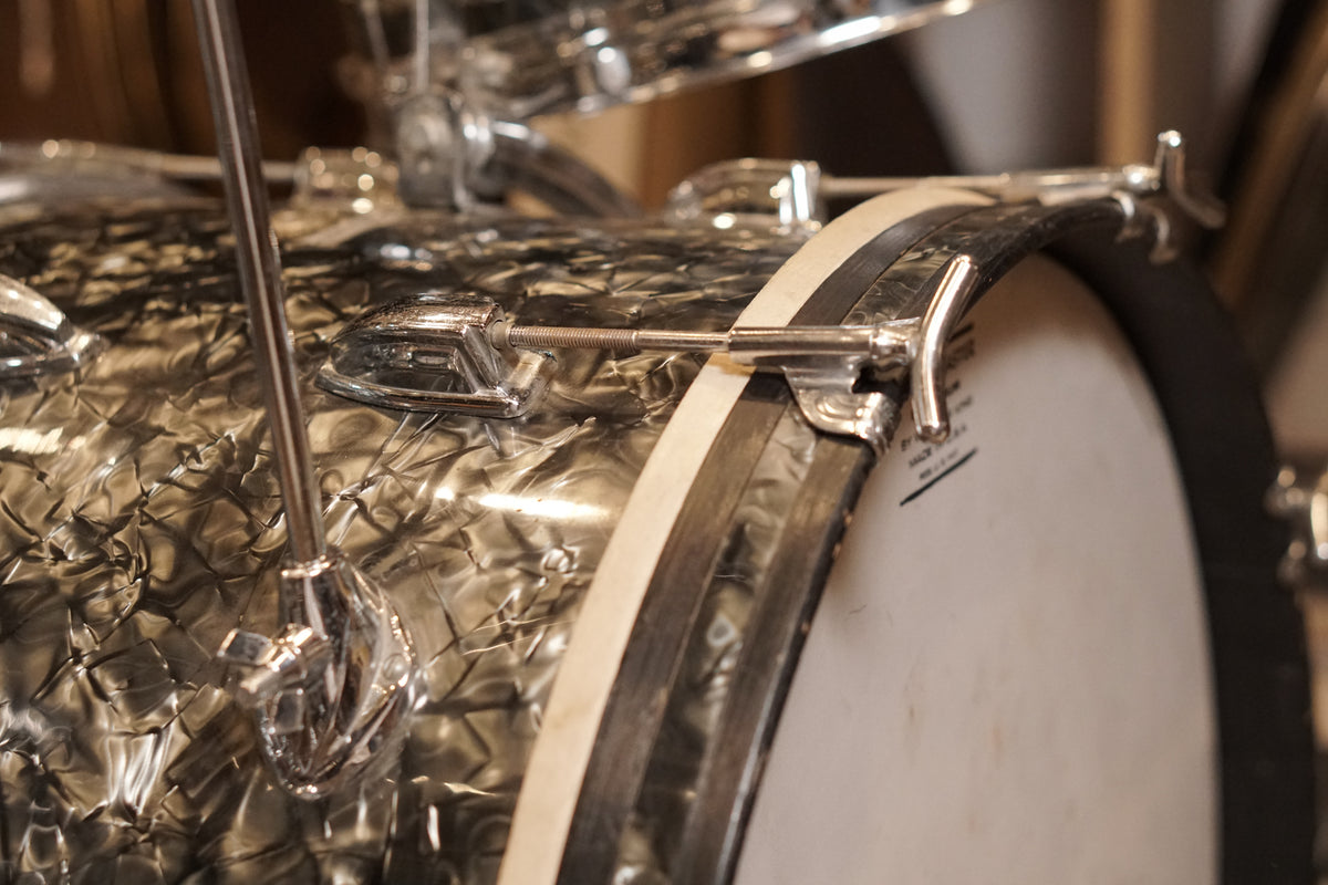 MIJ 13/16/20/5x14" Drum Set - 1960s Black Diamond Pearl