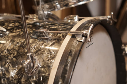 MIJ 13/16/20/5x14" Drum Set - 1960s Black Diamond Pearl