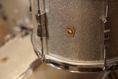 Ludwig 12/14/20" Club Date Drum Set - 1960s Sparkling Silver Pearl
