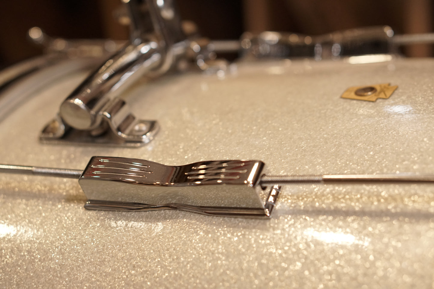 Ludwig 12/14/20" Club Date Drum Set - 1960s Sparkling Silver Pearl