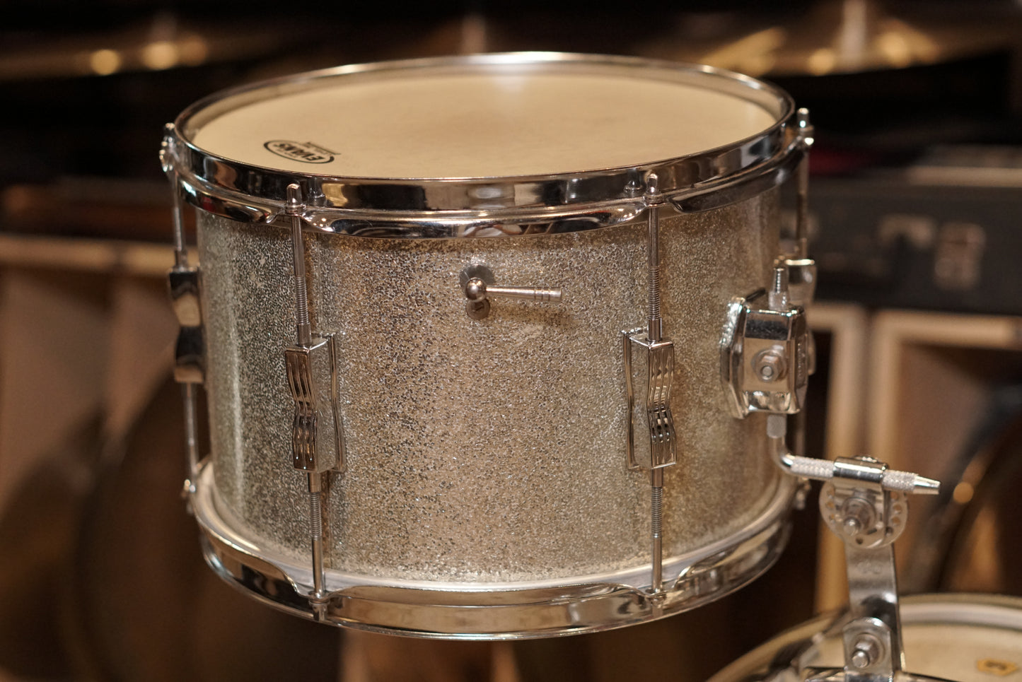 Ludwig 12/14/20" Club Date Drum Set - 1960s Sparkling Silver Pearl