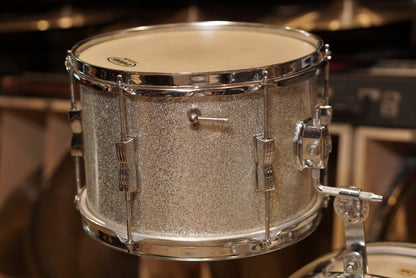Ludwig 12/14/20" Club Date Drum Set - 1960s Sparkling Silver Pearl