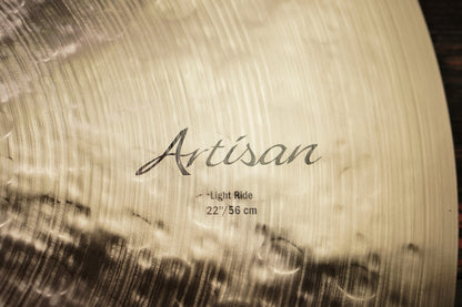 Sabian 22" Artisan Light Ride Cymbal - 2360g