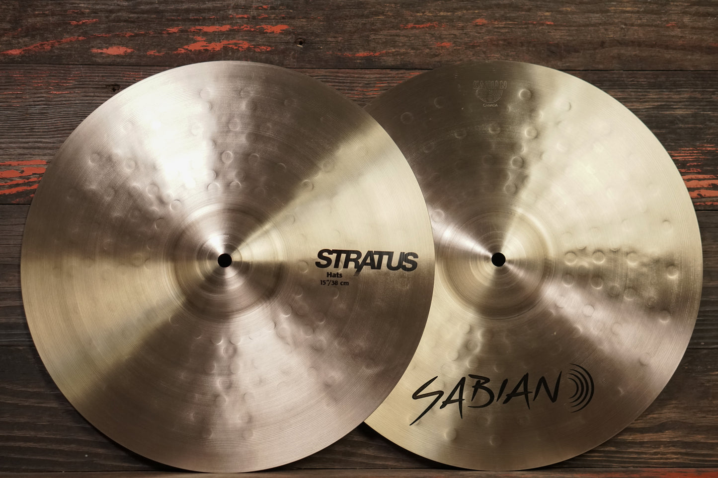 Sabian 15" Stratus Series Hi-Hat Cymbals - 960/1336g