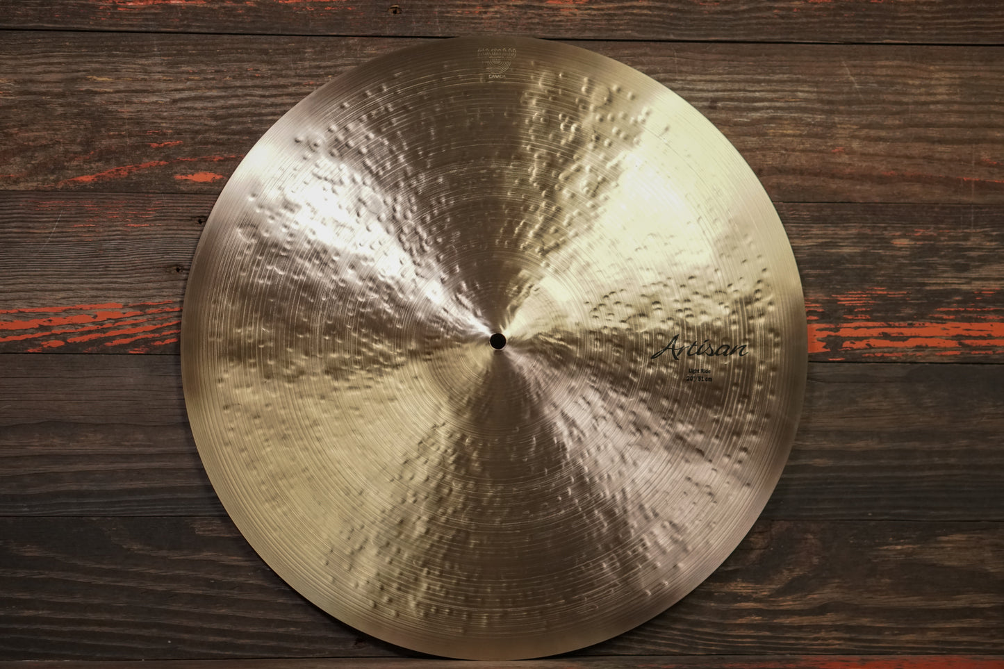 Sabian 20" Artisan Light Ride Cymbal - 2176g