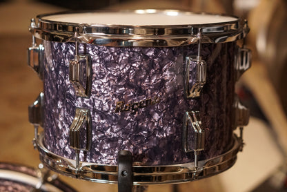 Rogers 12/14/18/5x14" Cleveland (Reissue) Drum Set - Purple Diamond Pearl