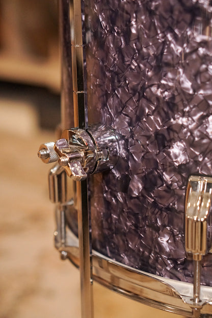 Rogers 12/14/18/5x14" Cleveland (Reissue) Drum Set - Purple Diamond Pearl