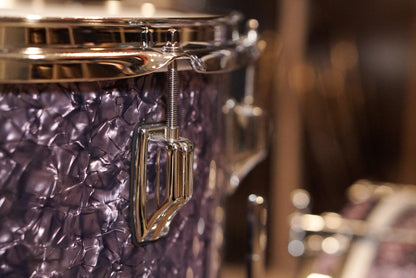 Rogers 12/14/18/5x14" Cleveland (Reissue) Drum Set - Purple Diamond Pearl