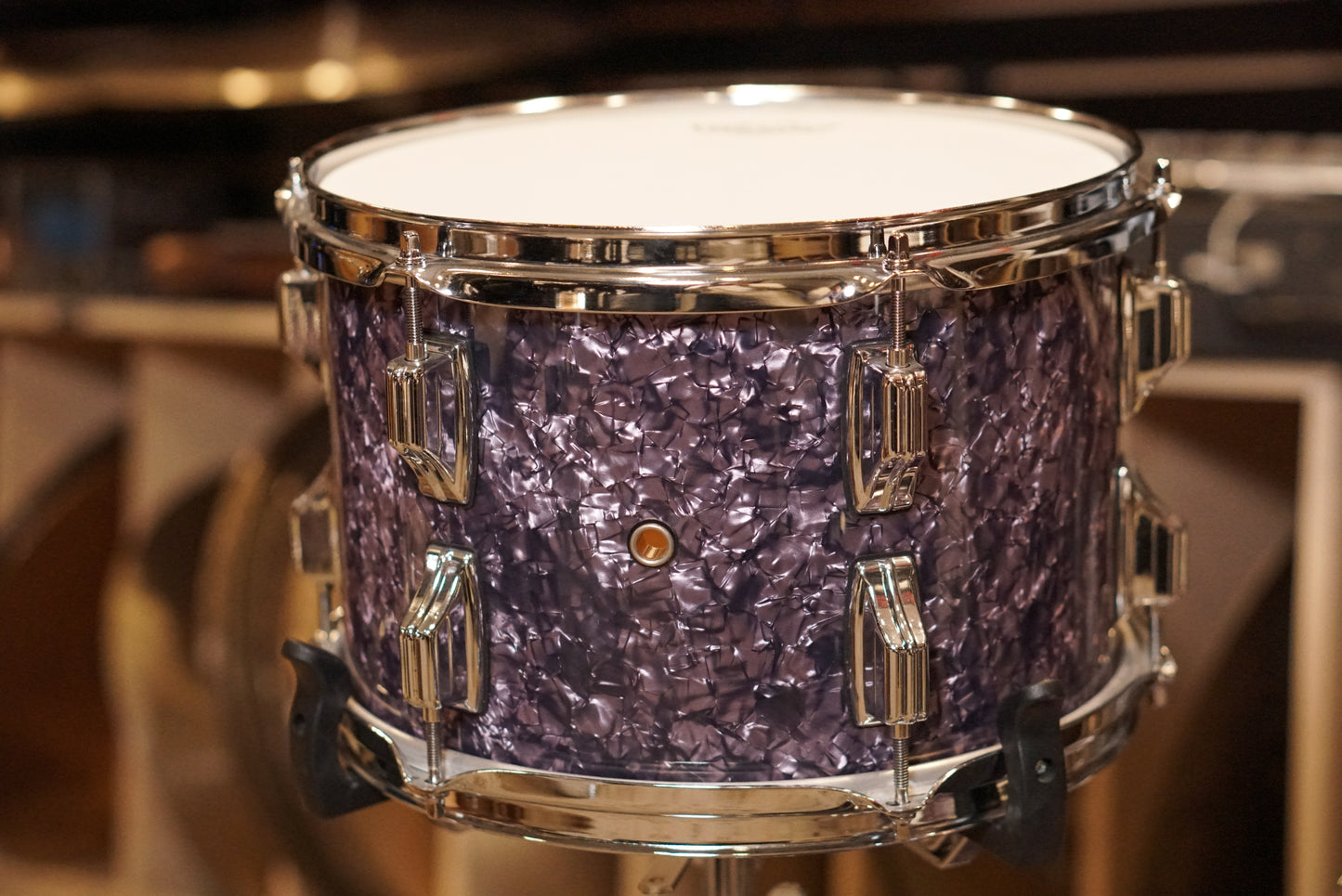 Rogers 12/14/18/5x14" Cleveland (Reissue) Drum Set - Purple Diamond Pearl