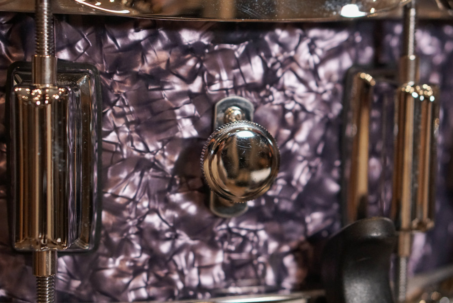 Rogers 12/14/18/5x14" Cleveland (Reissue) Drum Set - Purple Diamond Pearl