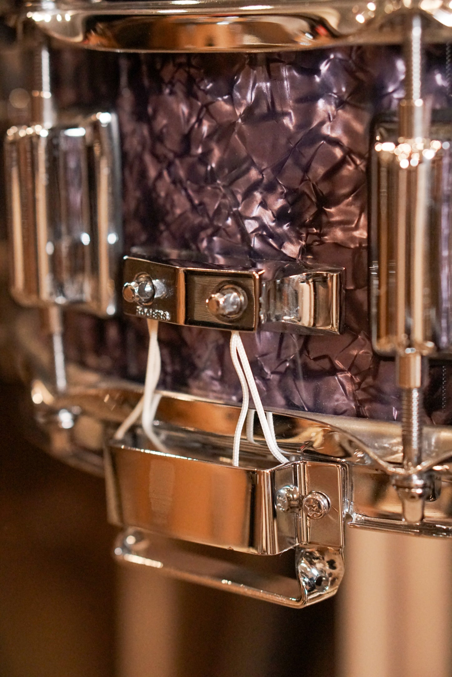 Rogers 12/14/18/5x14" Cleveland (Reissue) Drum Set - Purple Diamond Pearl