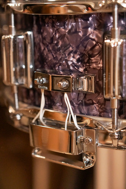 Rogers 12/14/18/5x14" Cleveland (Reissue) Drum Set - Purple Diamond Pearl