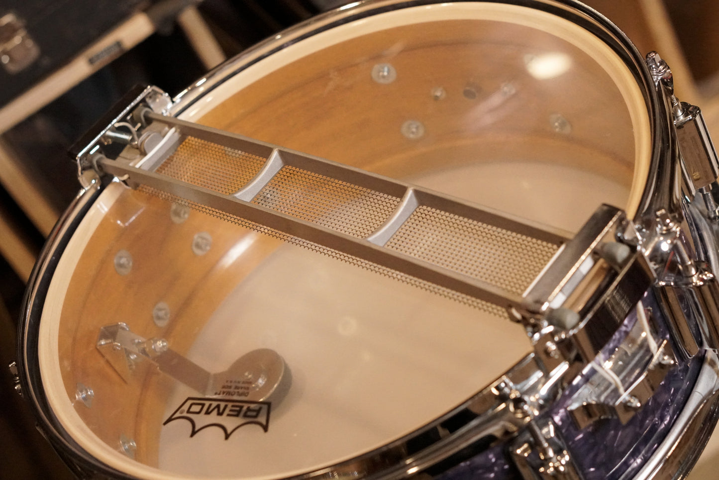 Rogers 12/14/18/5x14" Cleveland (Reissue) Drum Set - Purple Diamond Pearl