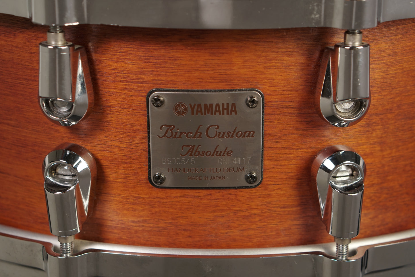 Yamaha 5x14" Birch Custom Absolute Snare Drum - Vintage Natural - Owned by Al Foster