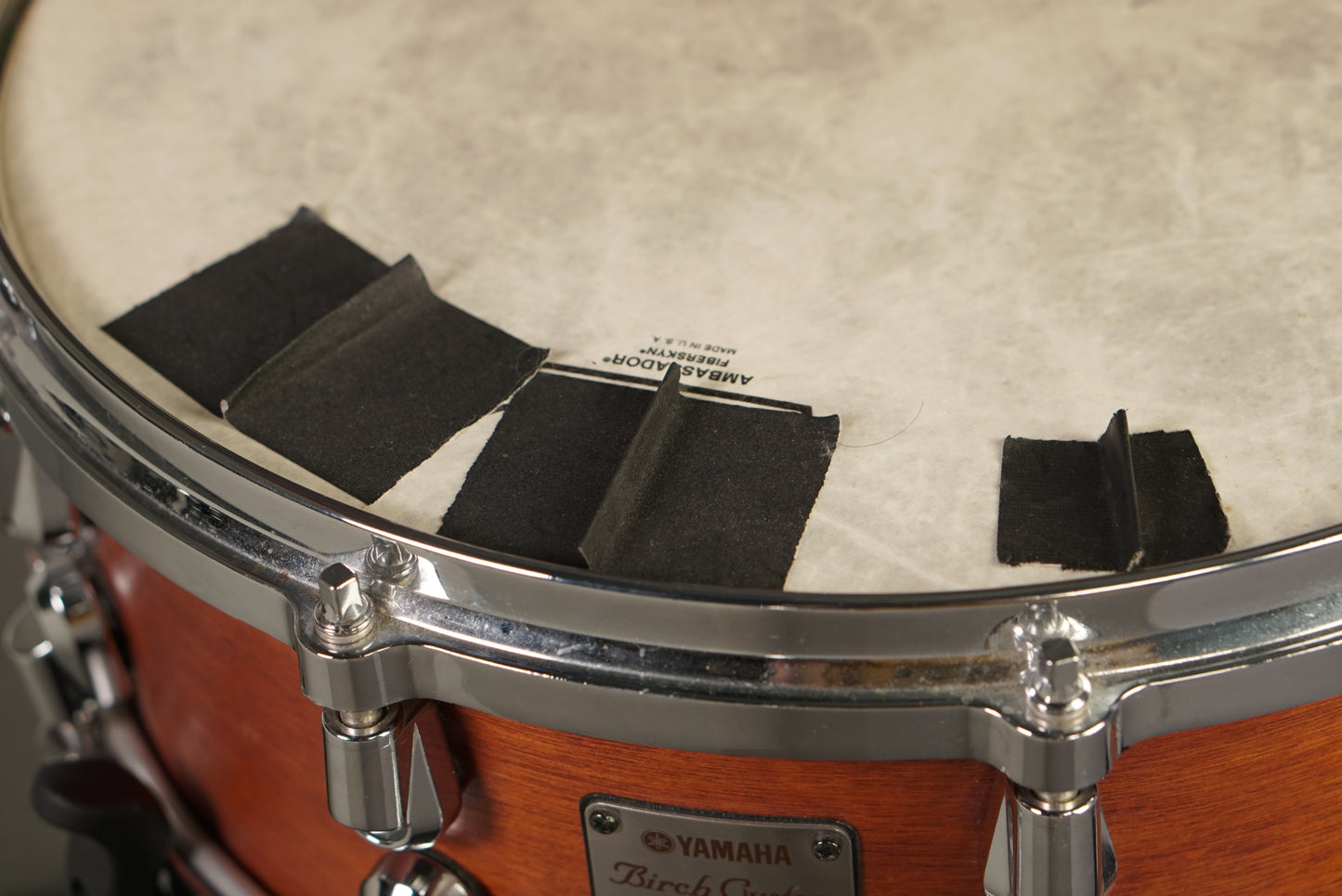 Yamaha 5x14" Birch Custom Absolute Snare Drum - Vintage Natural - Owned by Al Foster