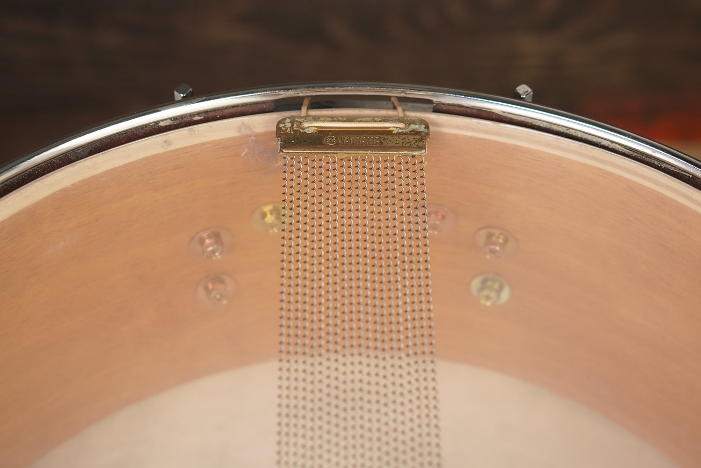 Yamaha 5x14" Birch Custom Absolute Snare Drum - Vintage Natural - Owned by Al Foster