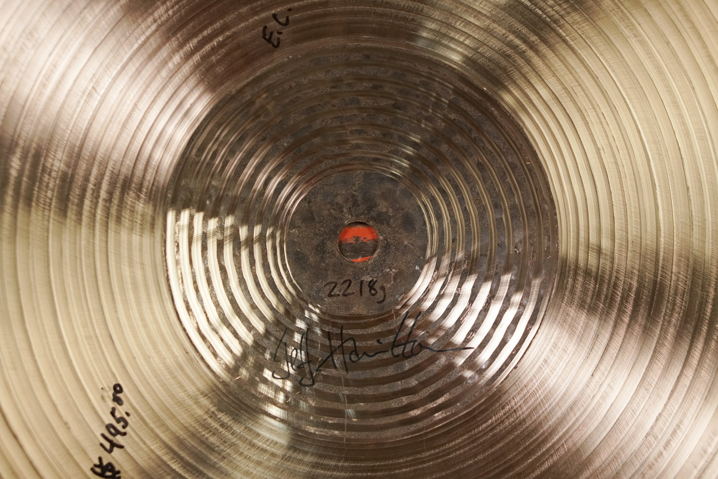 Sabian 21" HH Hammertone Ride Cymbal - 2218g