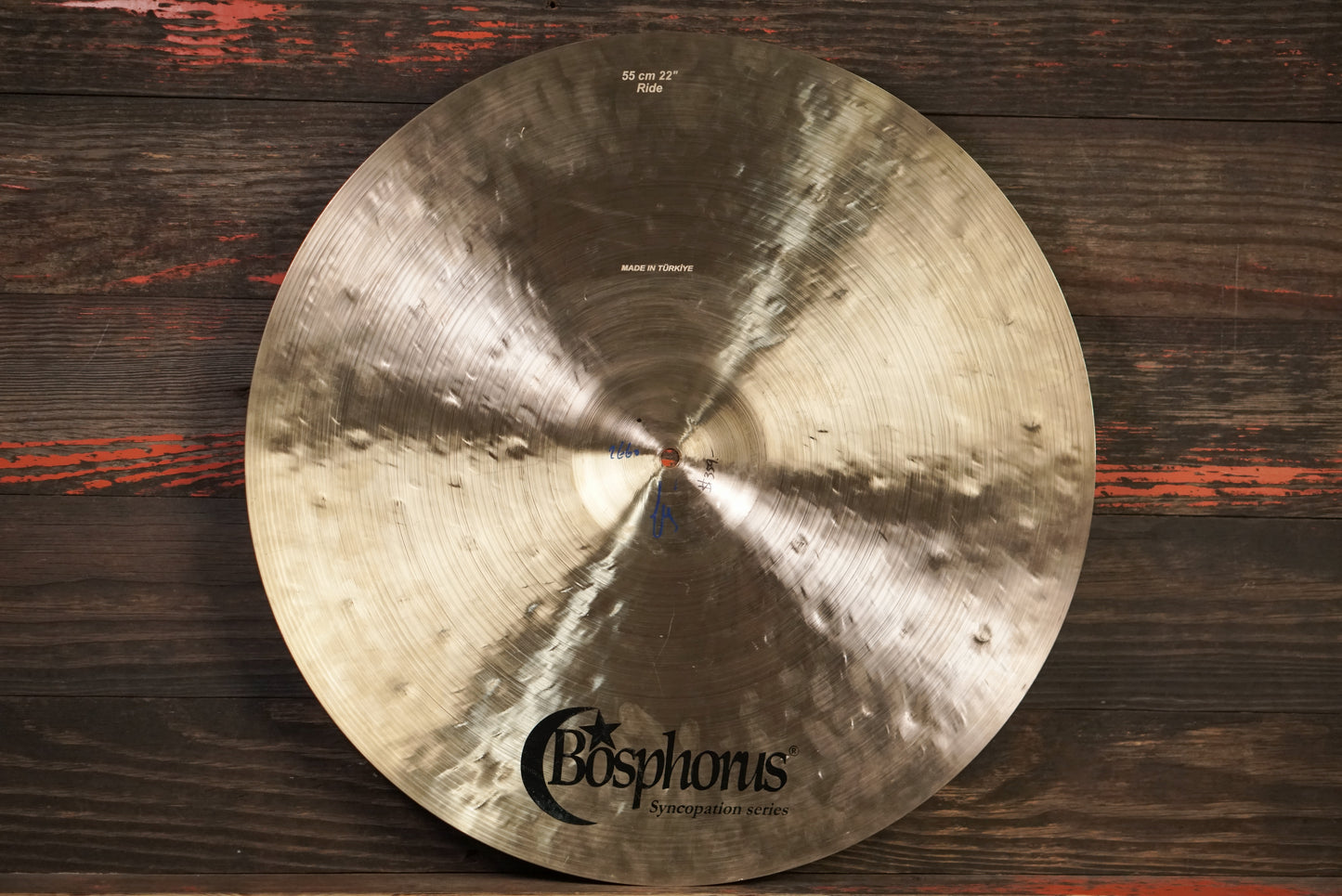 Bosphorus 22" Syncopation Ride Cymbal - 2660g