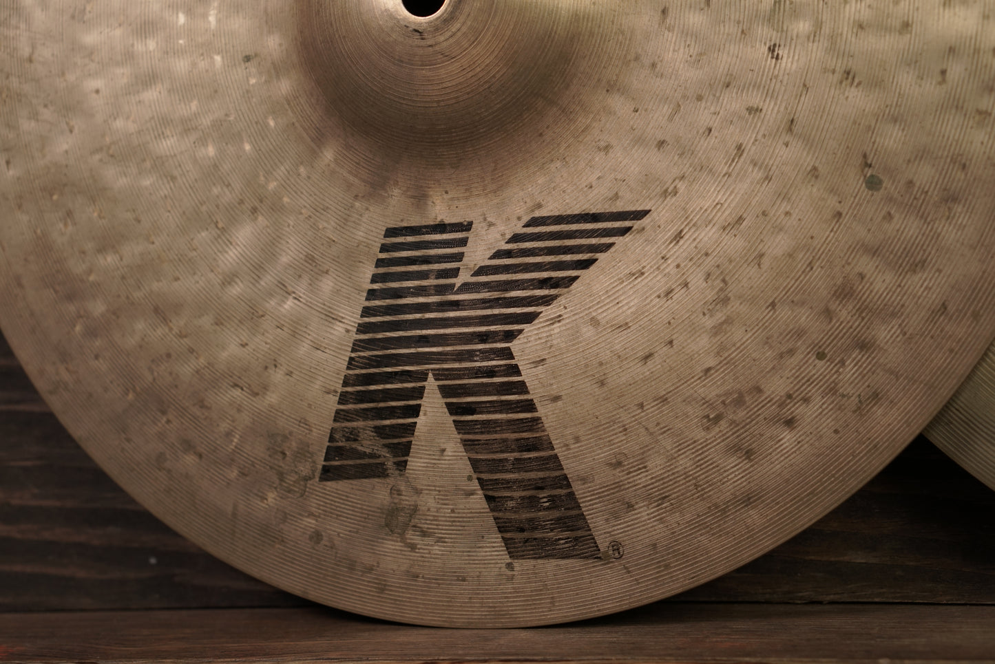 Zildjian 13" K. Custom Dark Hi-Hat Cymbals - 842/1014g - Owned by Al Foster
