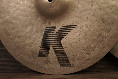 Zildjian 13" K. Custom Dark Hi-Hat Cymbals - 842/1014g - Owned by Al Foster