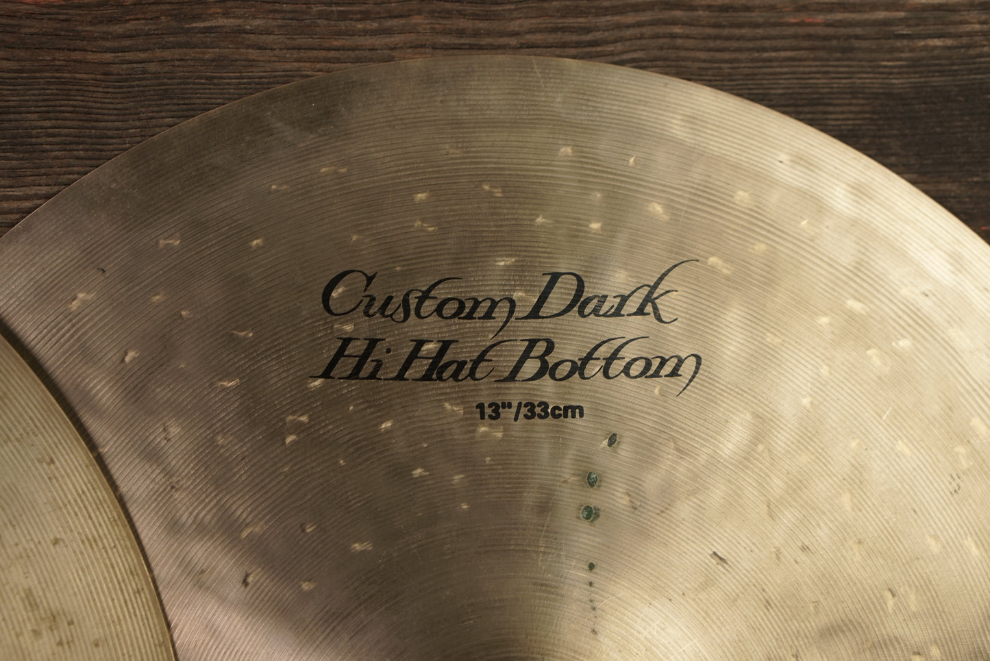 Zildjian 13" K. Custom Dark Hi-Hat Cymbals - 842/1014g - Owned by Al Foster