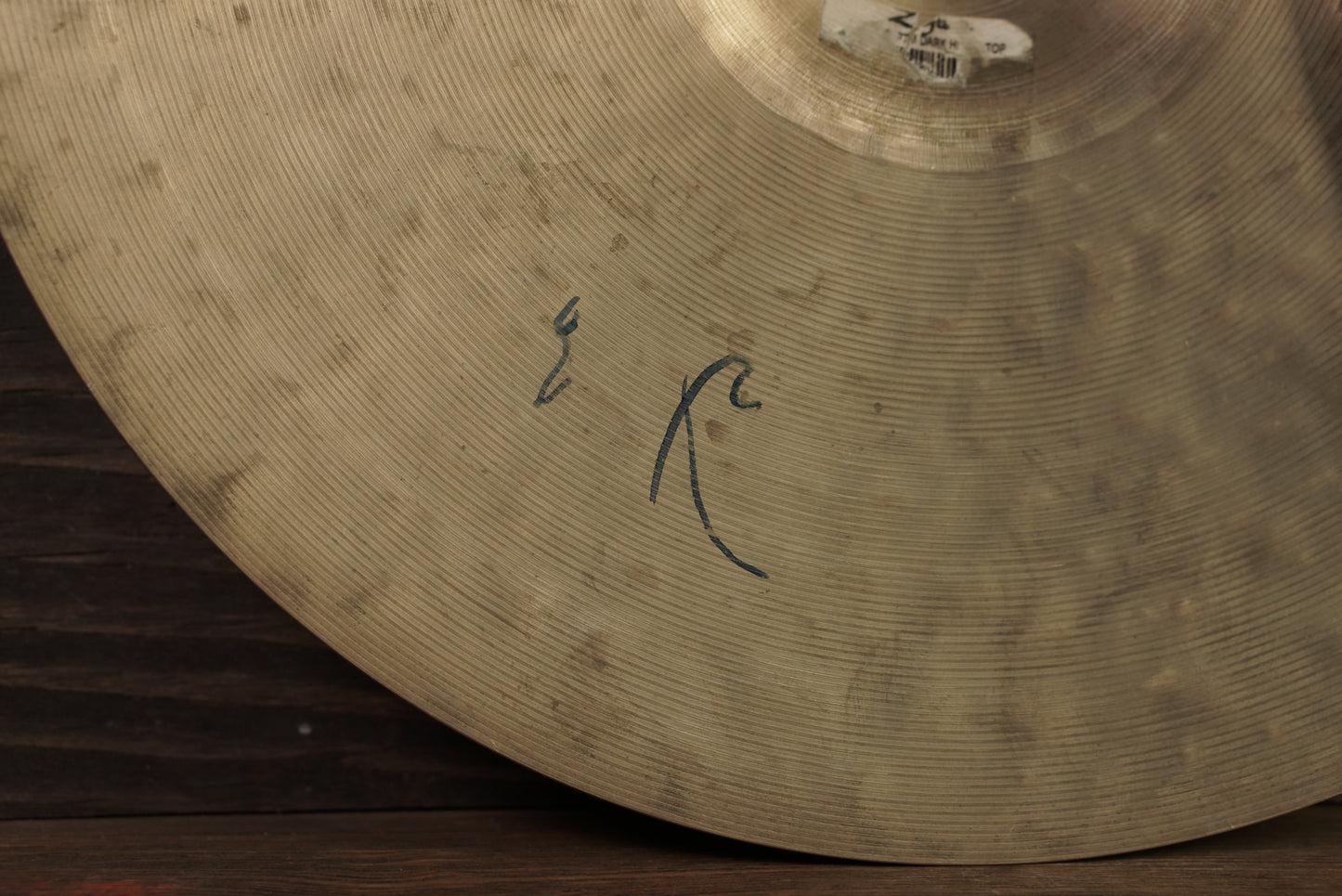 Zildjian 13" K. Custom Dark Hi-Hat Cymbals - 842/1014g - Owned by Al Foster