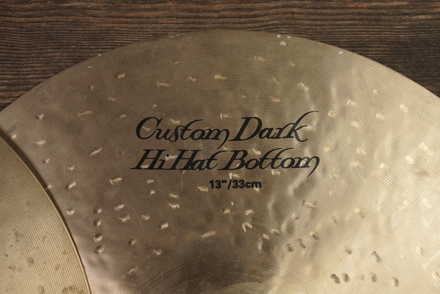 Zildjian 13" K. Custom Dark Hi-Hat Cymbals - 774/910g - Owned by Al Foster