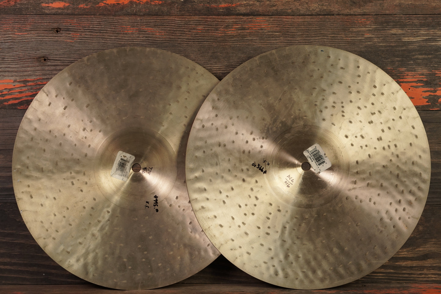 Zildjian 13" K. Custom Dark Hi-Hat Cymbals - 774/910g - Owned by Al Foster