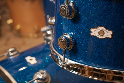 Camco 12/14/18" Drum Set - 1960s Blue Glass Glitter