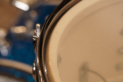 Camco 12/14/18" Drum Set - 1960s Blue Glass Glitter