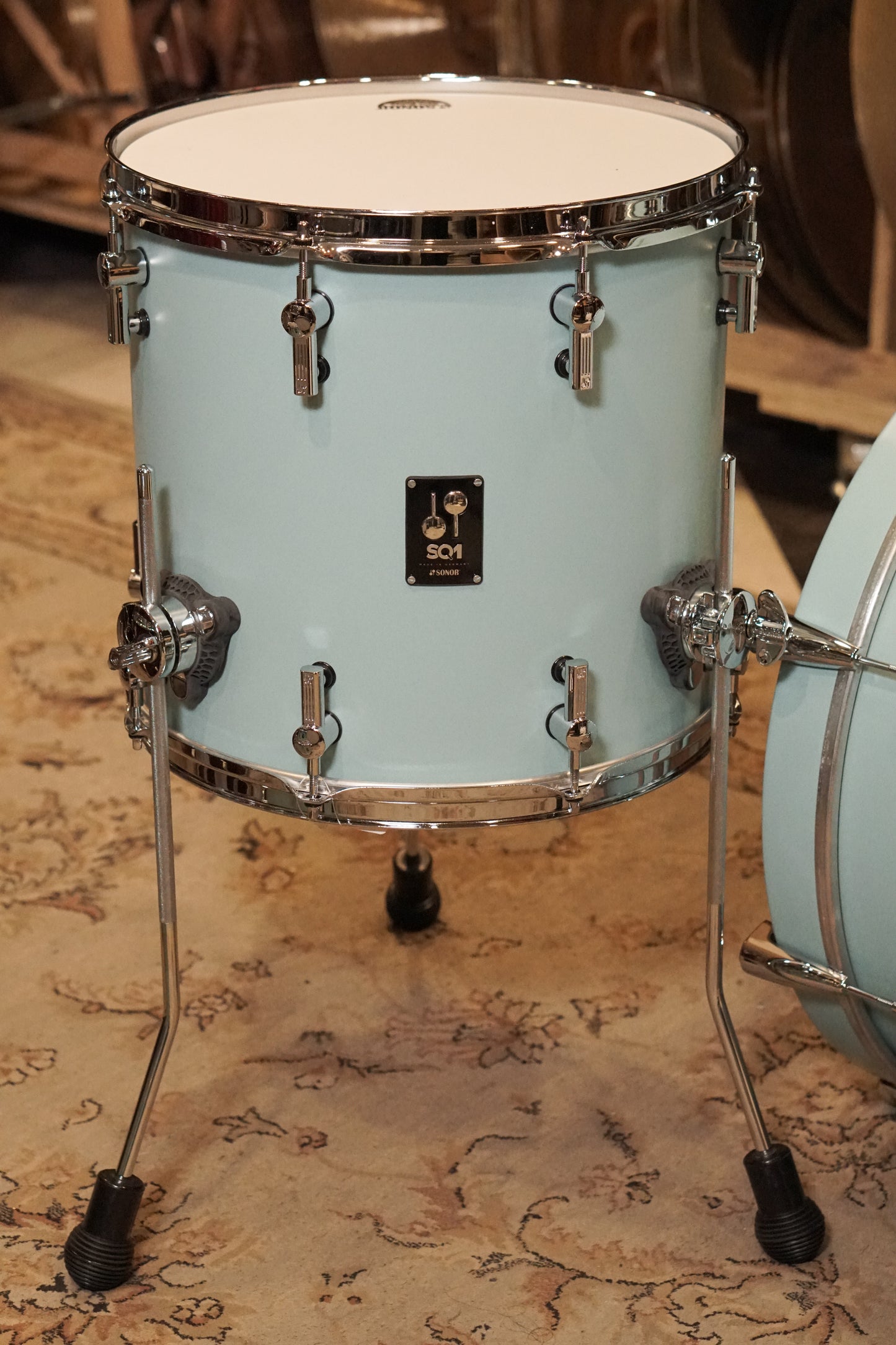 Sonor 8/10/12/14/16/20/22" SQ1 Drum Set - Cruiser Blue