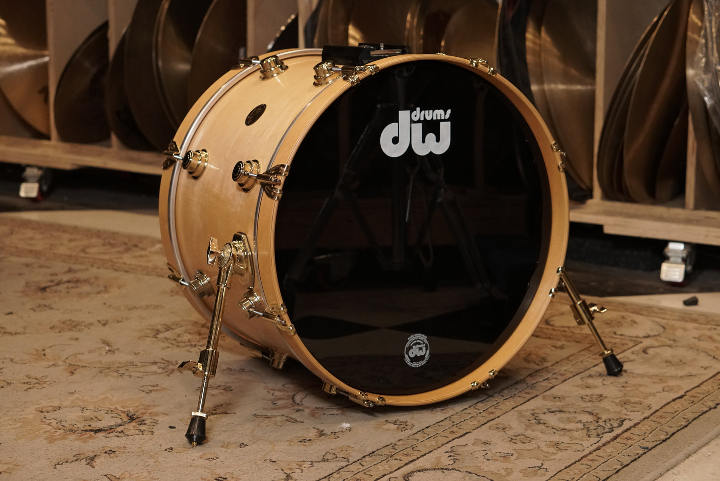 DW 12/13/14/18/20" Pre-Collector's Series Drum Set - Satin Natural Oil