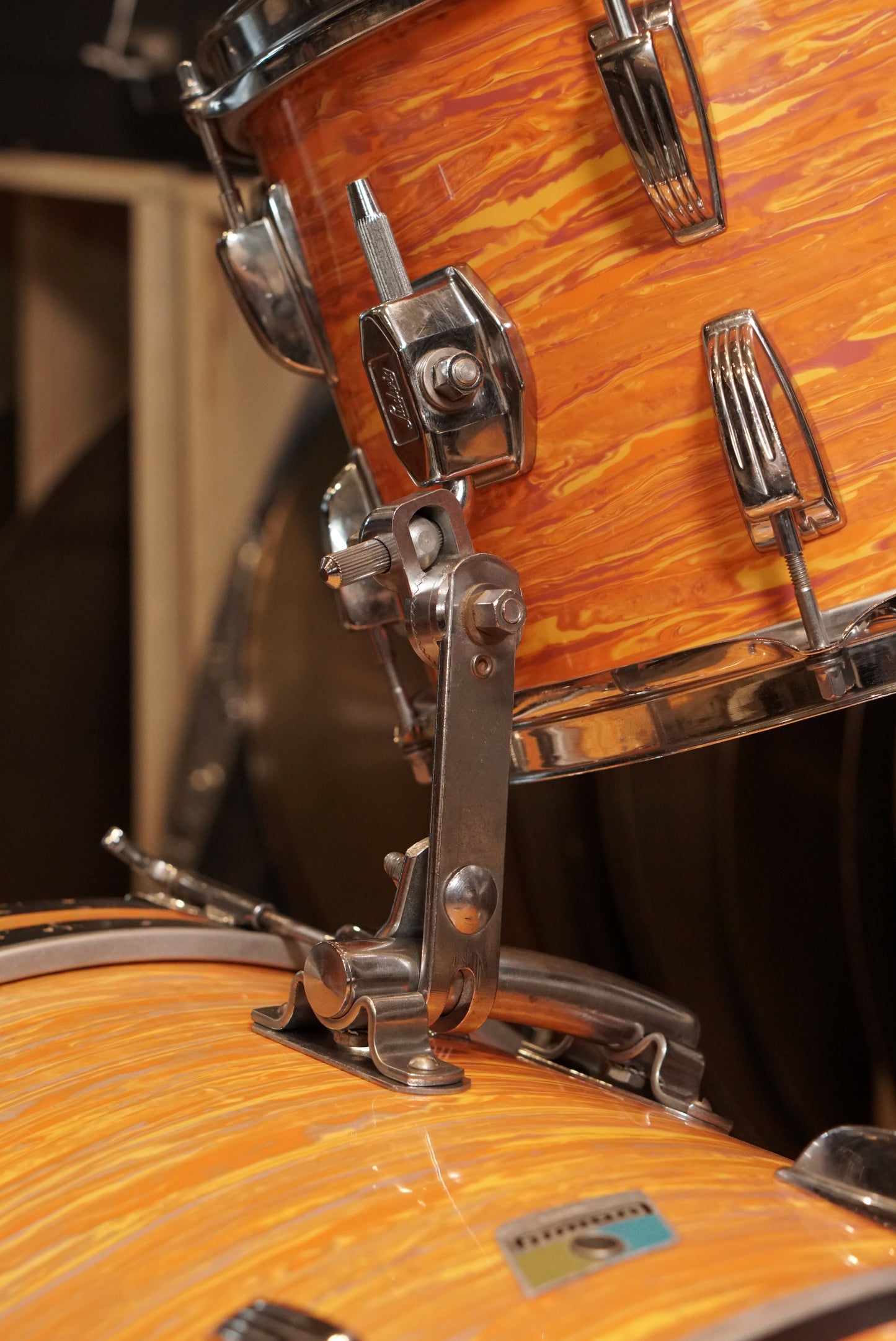 Ludwig 13/16/22/5x14" Super Classic Drum Set - 1970s Mod Orange