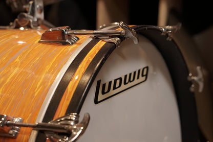 Ludwig 13/16/22/5x14" Super Classic Drum Set - 1970s Mod Orange