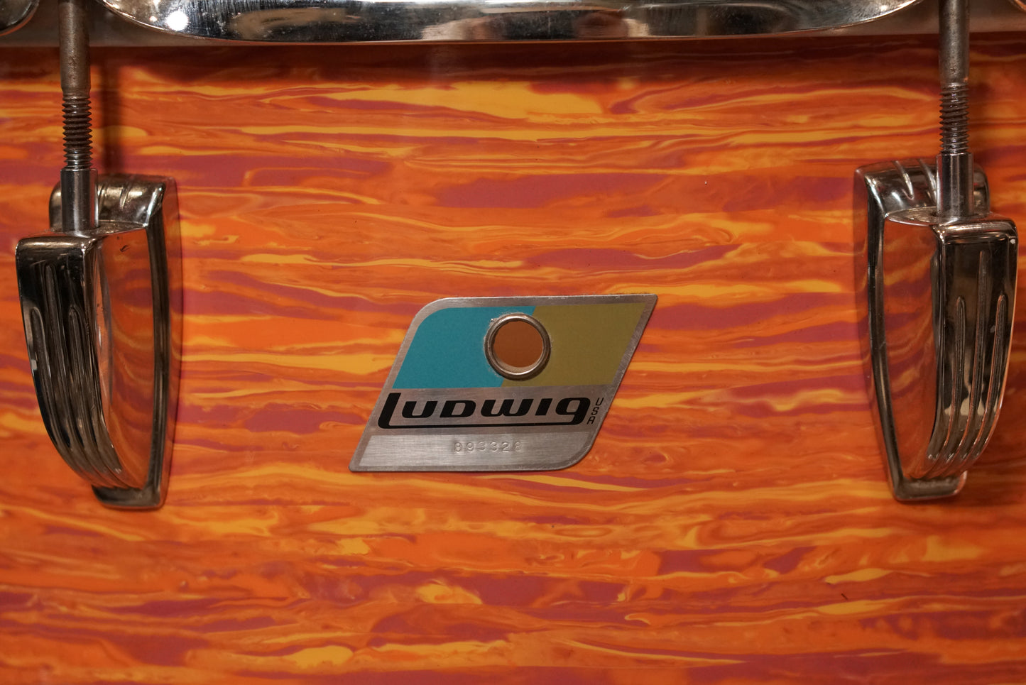Ludwig 13/16/22/5x14" Super Classic Drum Set - 1970s Mod Orange