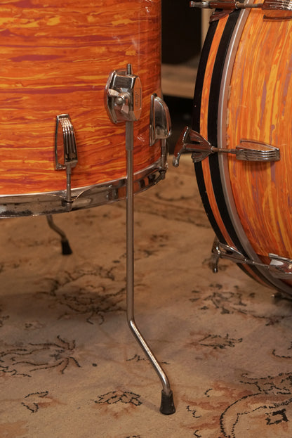 Ludwig 13/16/22/5x14" Super Classic Drum Set - 1970s Mod Orange