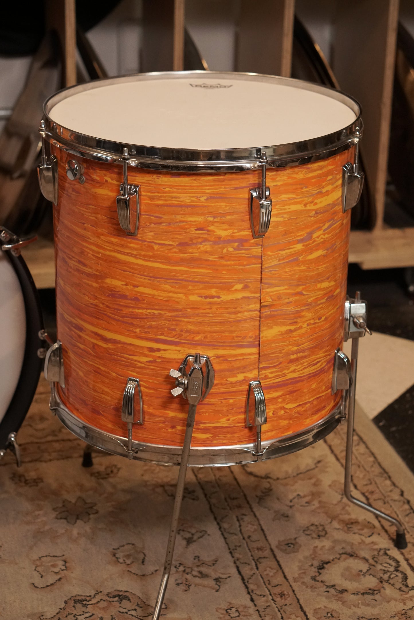 Ludwig 13/16/22/5x14" Super Classic Drum Set - 1970s Mod Orange