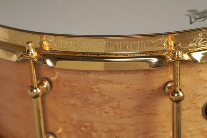 Craviotto 5.5x14" Timeless Timber SPL "Dotto" Birdseye Maple Snare Drum