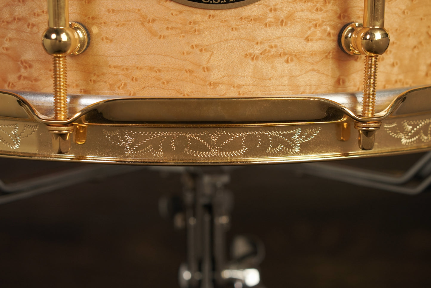 Craviotto 5.5x14" Timeless Timber SPL "Dotto" Birdseye Maple Snare Drum