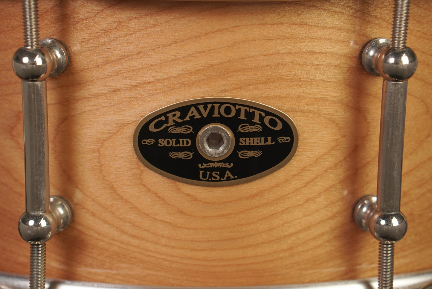 Craviotto 5.5x14" Timeless Timber SPL "Fromm" Solid Birch Snare Drum