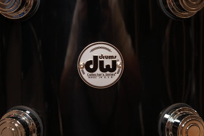 DW 10x16" Collector's Series SNOM Snare Drum/Floor Tom - Piano Black Lacquer