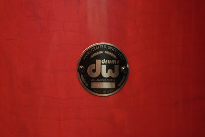 DW 16x16" Collector's Series Floor Tom - 2001 Red Lacquer - Carl Allen