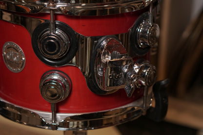 DW 7x10" Collector's Series Tom - 2003 Red Lacquer - Carl Allen