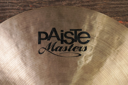 Paiste 18" Masters Dark Crash Cymbal - 1323g