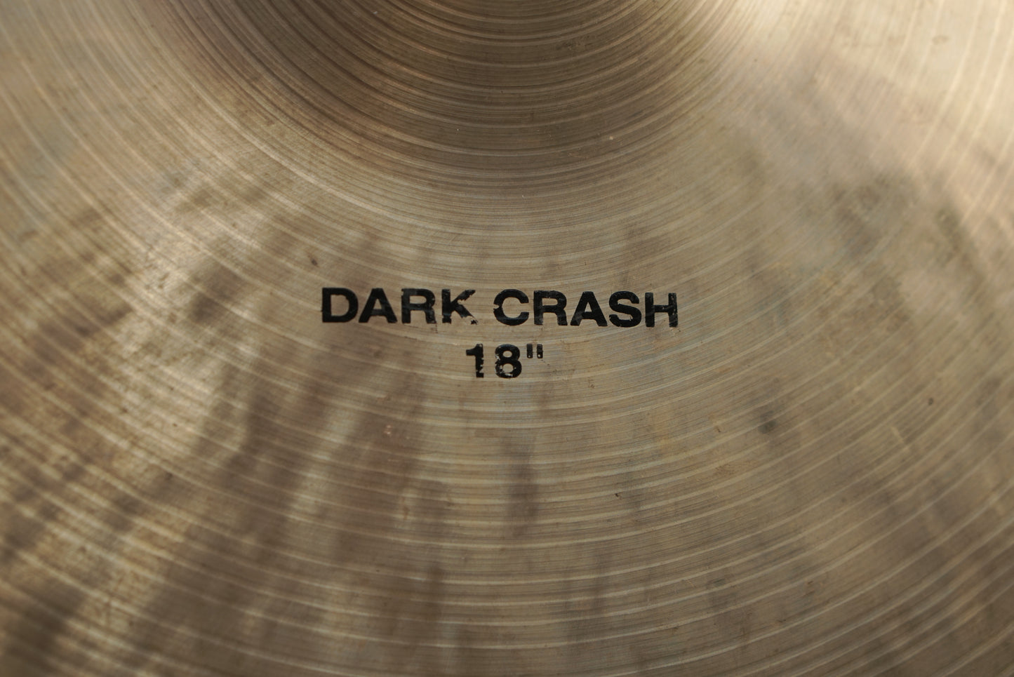 Paiste 18" Masters Dark Crash Cymbal - 1323g